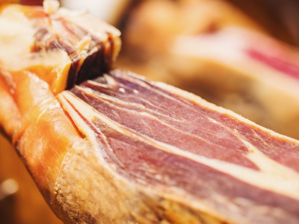 Jamón ibérico Valencia de Alcántara